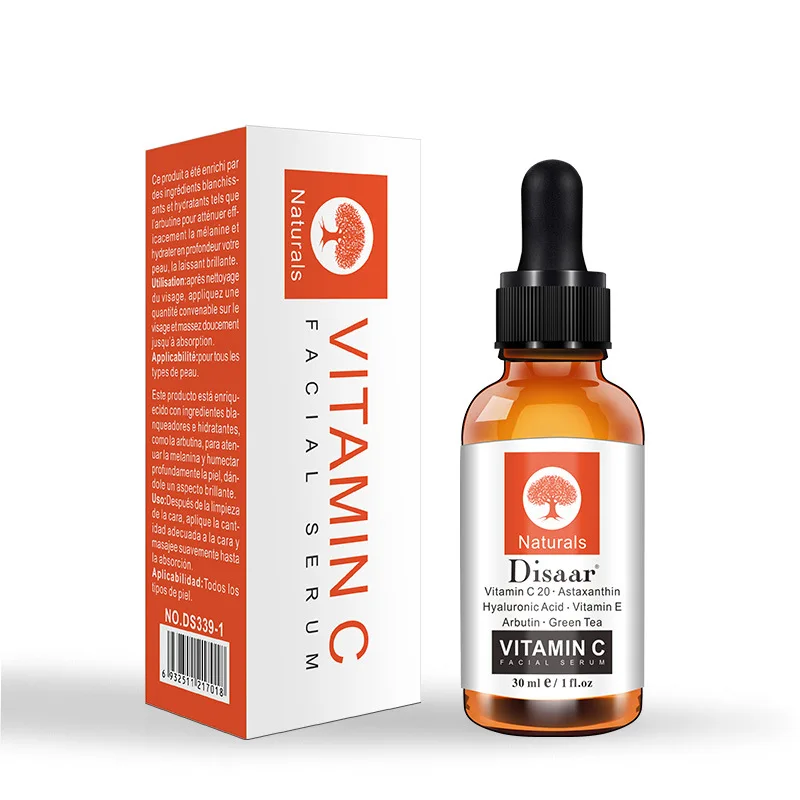 

guangzhou factory promotion high quality low MOQ vitamin c skin care serum