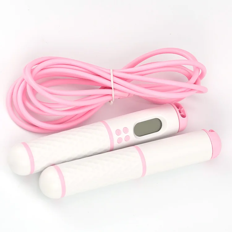 

Self Locking Aluminium Adjustable Double Bearing Fitness Weighted Speed Skipping Jump Rope, Pink