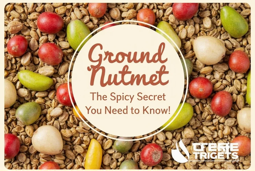 Cooking with ground nutmet