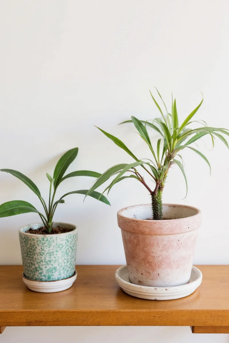 Infographic showing key features to look for in 6-inch pots