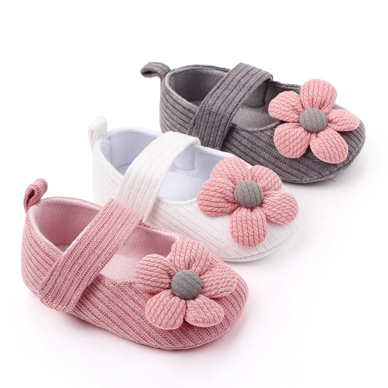 

2019 Wholesale Soft Sole Knitted Baby Footwear Floor Shoes, Picture shows