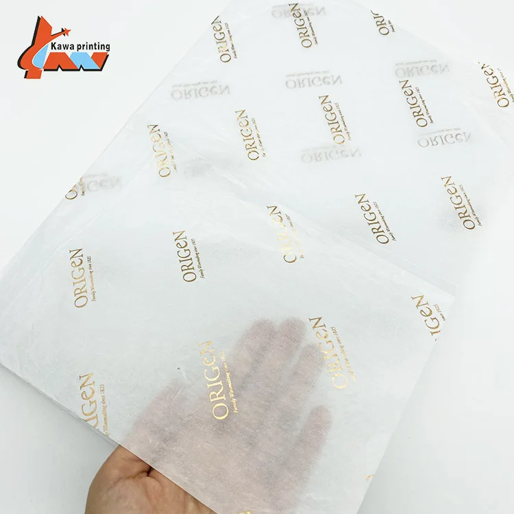 Biodegradable Wax Paper Soap Wrapping Unique Tissue Paper Wrapping