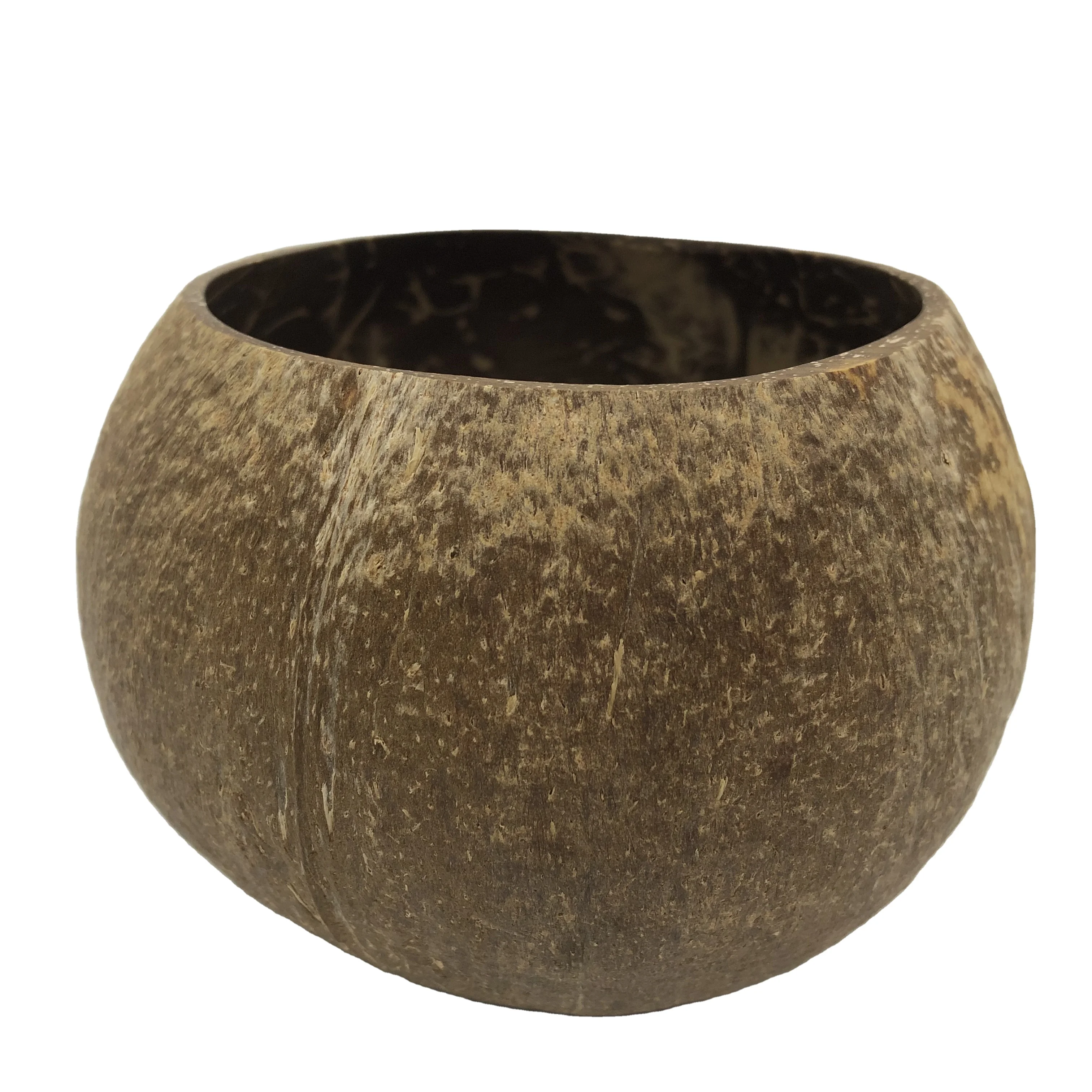 

100% Natural Eco-Friendly Handcrafted Raw Coconut Bowl shell, Dough