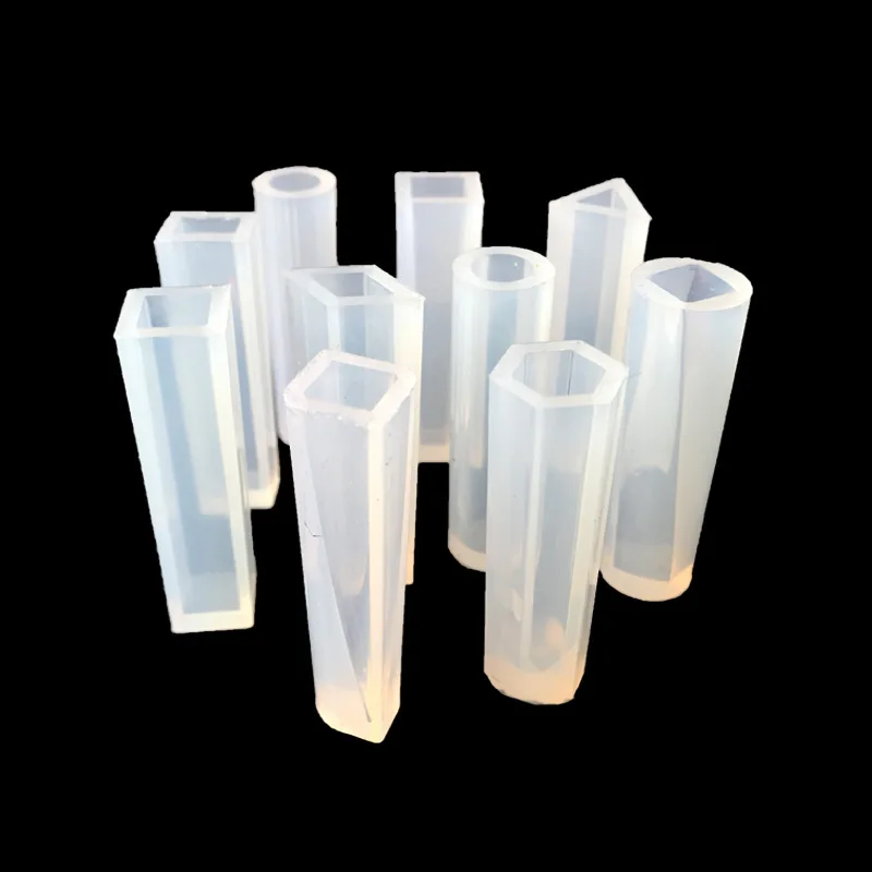 

DIY Crystal Pendent Mold Silicone Necklace Pendant Epoxy Resin Molds for Jewelry, Transparent