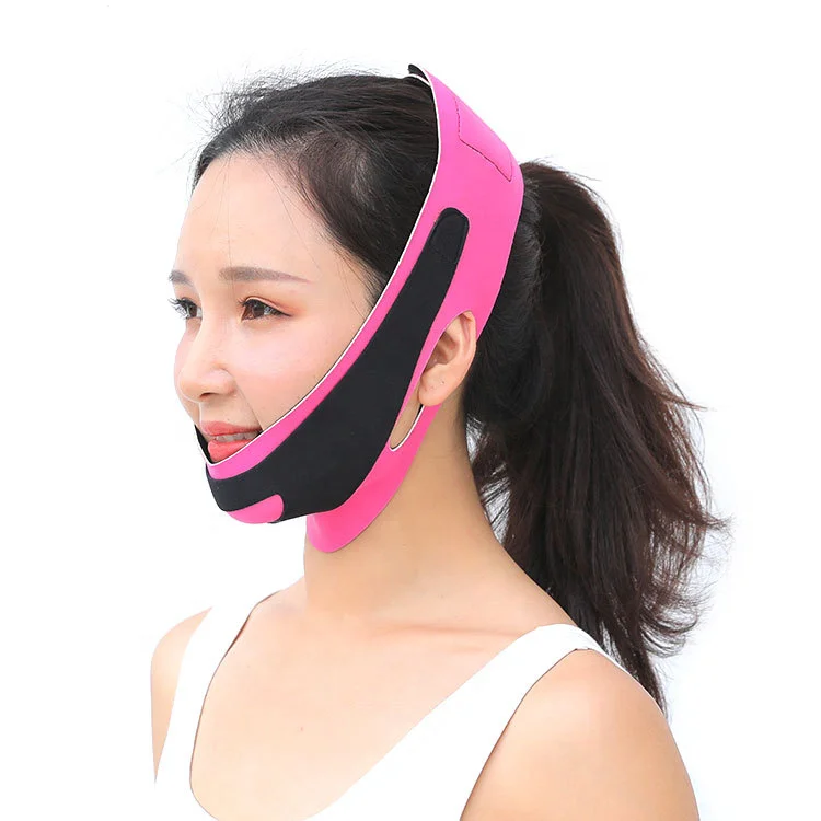 

FYD Double Chin Face Bandage Slim Lift Up Anti Wrinkle Mask Strap Band V Face Line Belt Women Slimming Thin Facial Beauty Tool