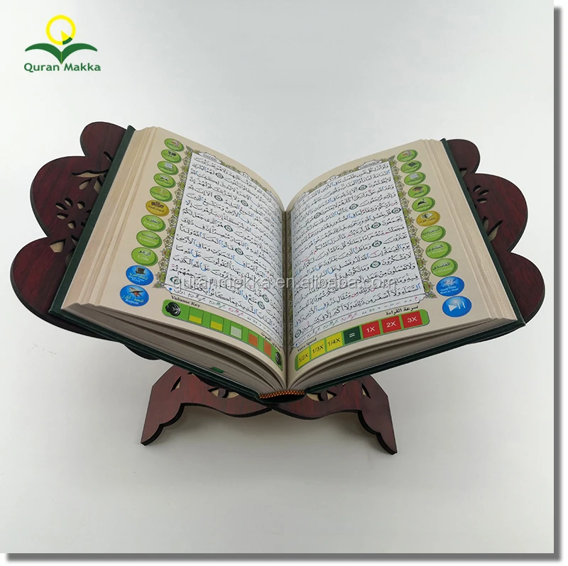 Hot Sale Mdf Islamic Muslim Quran Book Holder Bracket For Muslim House