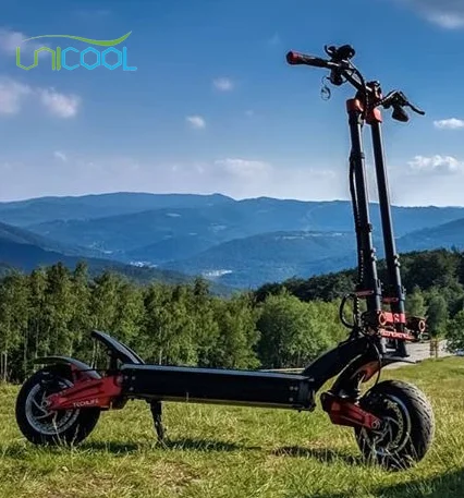 

Unicool 11inch off road electric scooter zero 11x trotinet speed-up running electrick/scooters with hydraulic brake