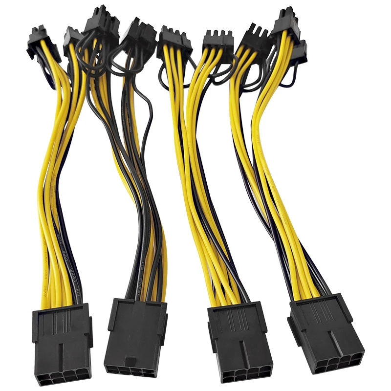

8 Pin to dual 8 (6+2) Pin PCI Express Power Converter Cable for Graphics GPU Video Card PCIE PCI-E VGA Splitter Hub Power Cable
