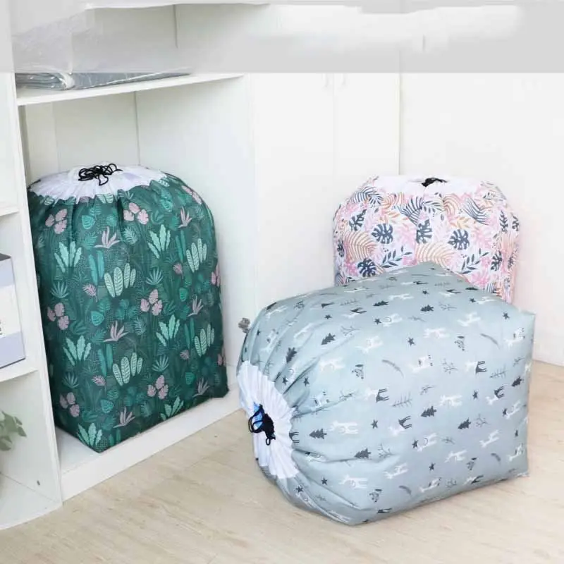 

Wholesale Portable Supplier Manufacturer Oxford Extra Large Bed Quilt Blankets Clothes Storage Organizer Bag, Customized color