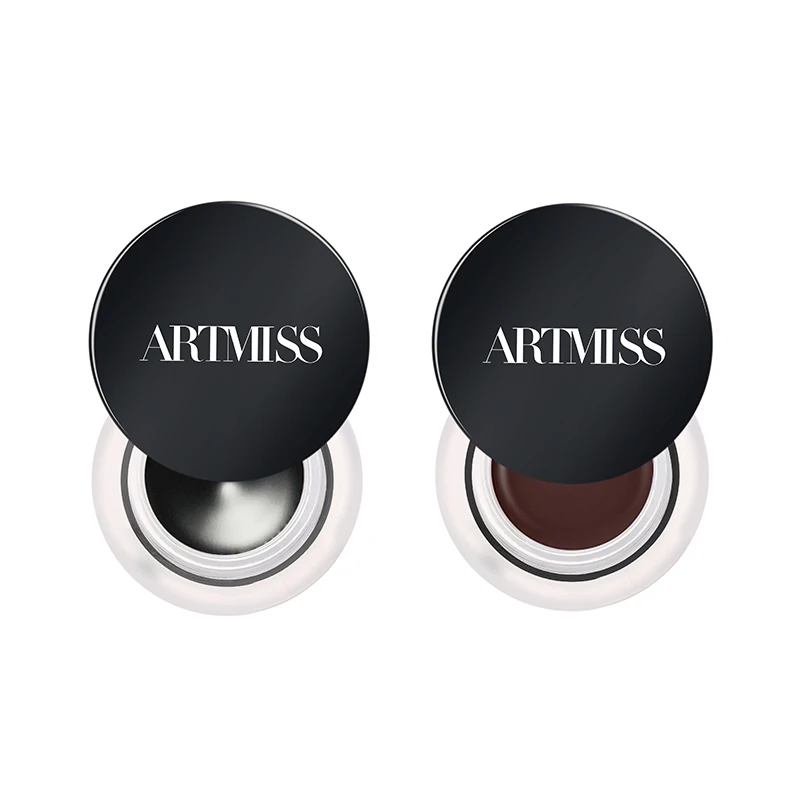 

High Quality Water Activated Eyeliner Artmiss Makeup Eye Liner, 2 colors