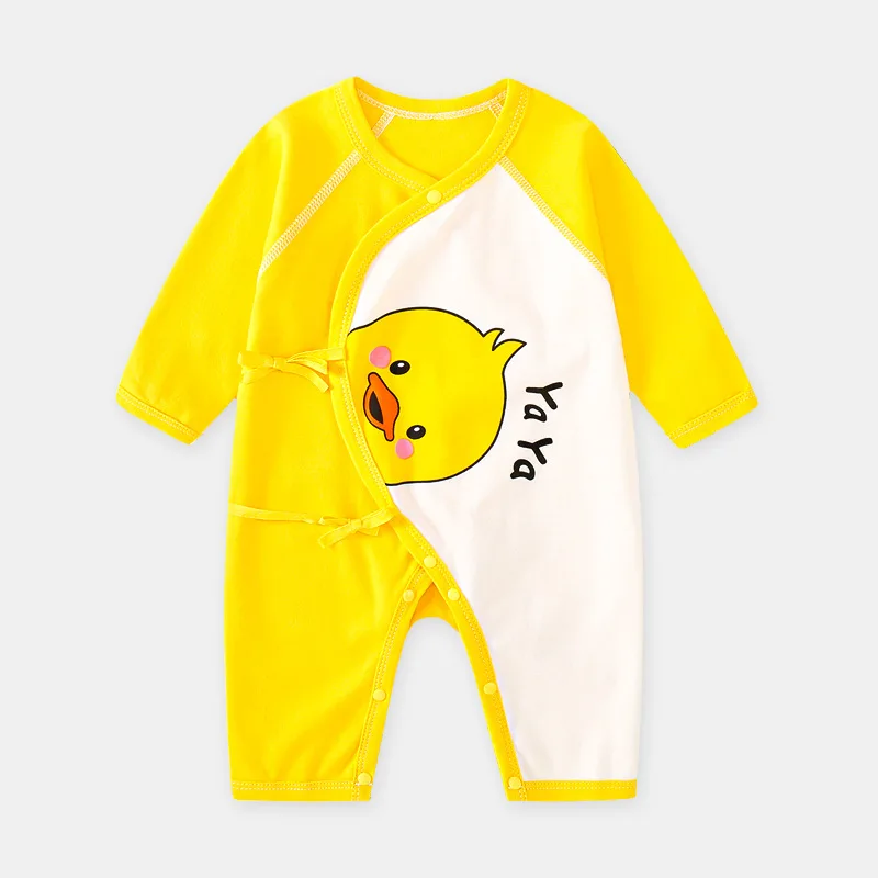 

Spring and autumn cheap and hot baby long-sleeved cotton comfortable crawl clothes Jumpsuit Four seasons Baby Clothes