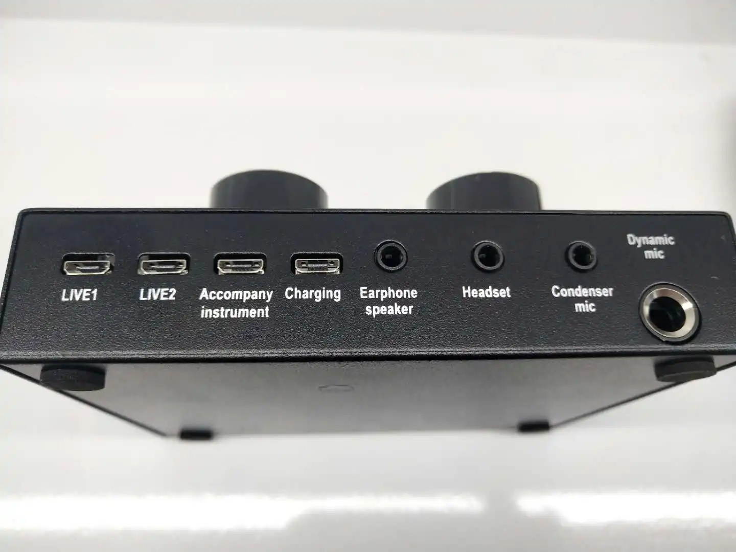 Audio Interface Usb Live Broadcast Microphone Sound Card For Live