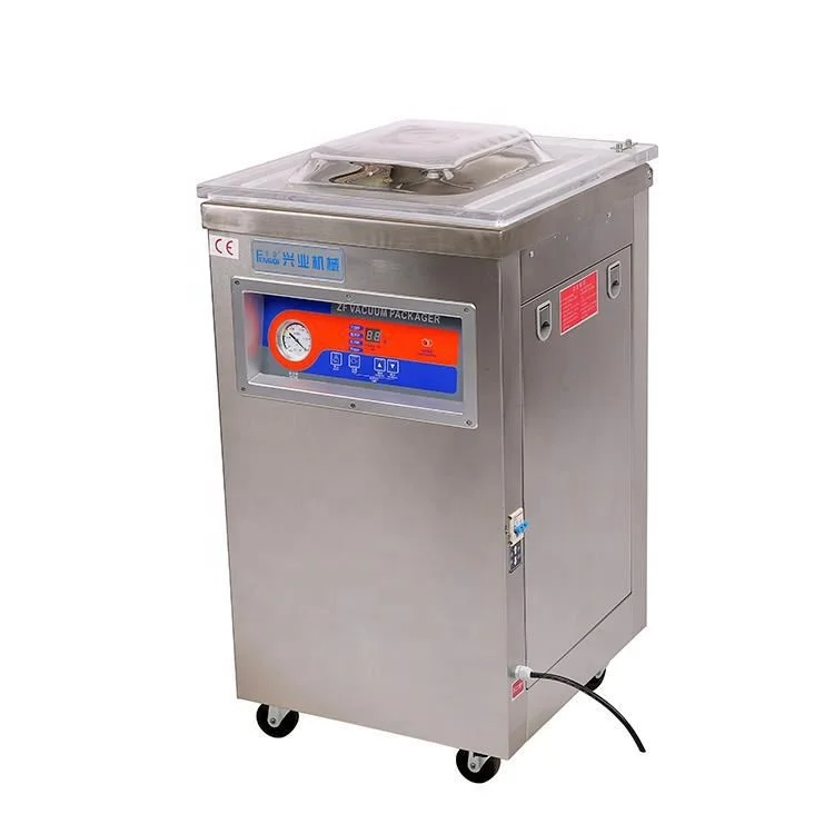 
DUOQI ZF 400D stainless steel body vacuum sealing seaming machine single chamber foodsaver vacuum sealer 