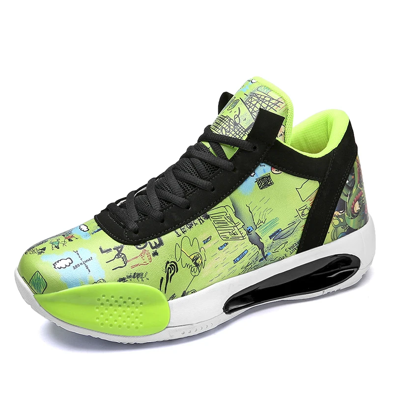 

Basketball Shoes Men Sneakers Basket Shoes High Top Couple Basketball Sneakers Zapatillas Para Hombres Breathable Tennis Shoes