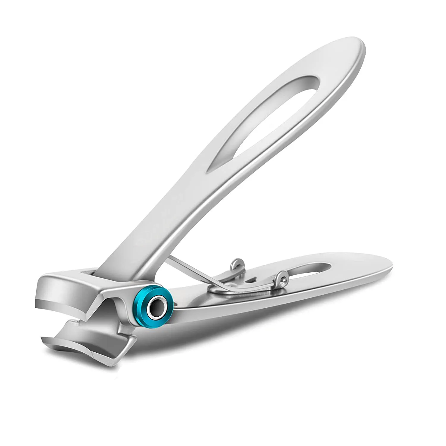 

Silver 15mm Wide Jaw Opening Nail Cutter Clipper Large Stainless Steel Finger Nail Clippers for Thick Nails, 5 colors ,can mix colors