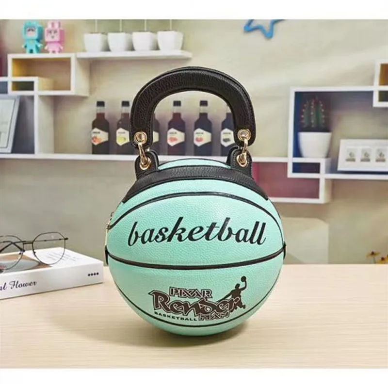 

2020 Leshiny basketball handbag totes guangzhou chicago all star basketball shaped purse