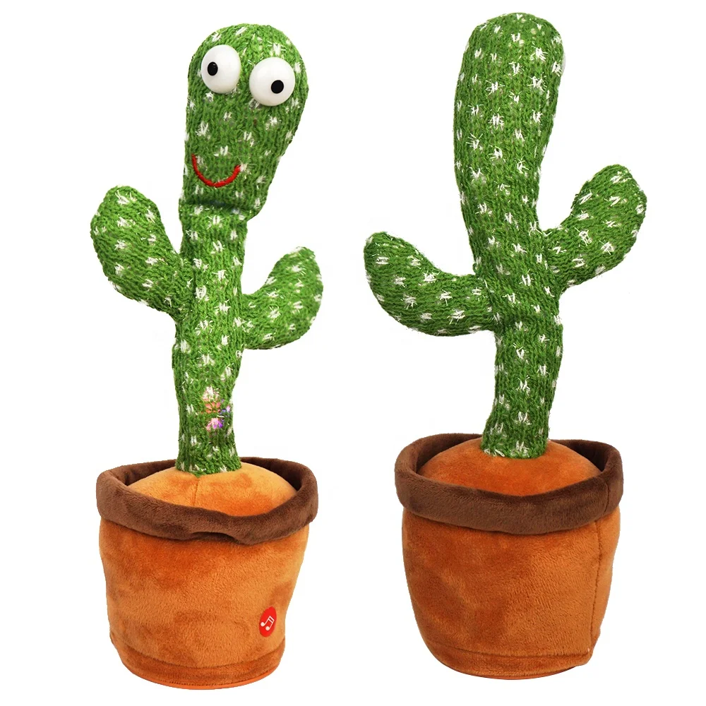 

High Quality Cute Talking Singing Music Dancing Cactus Plush Toy