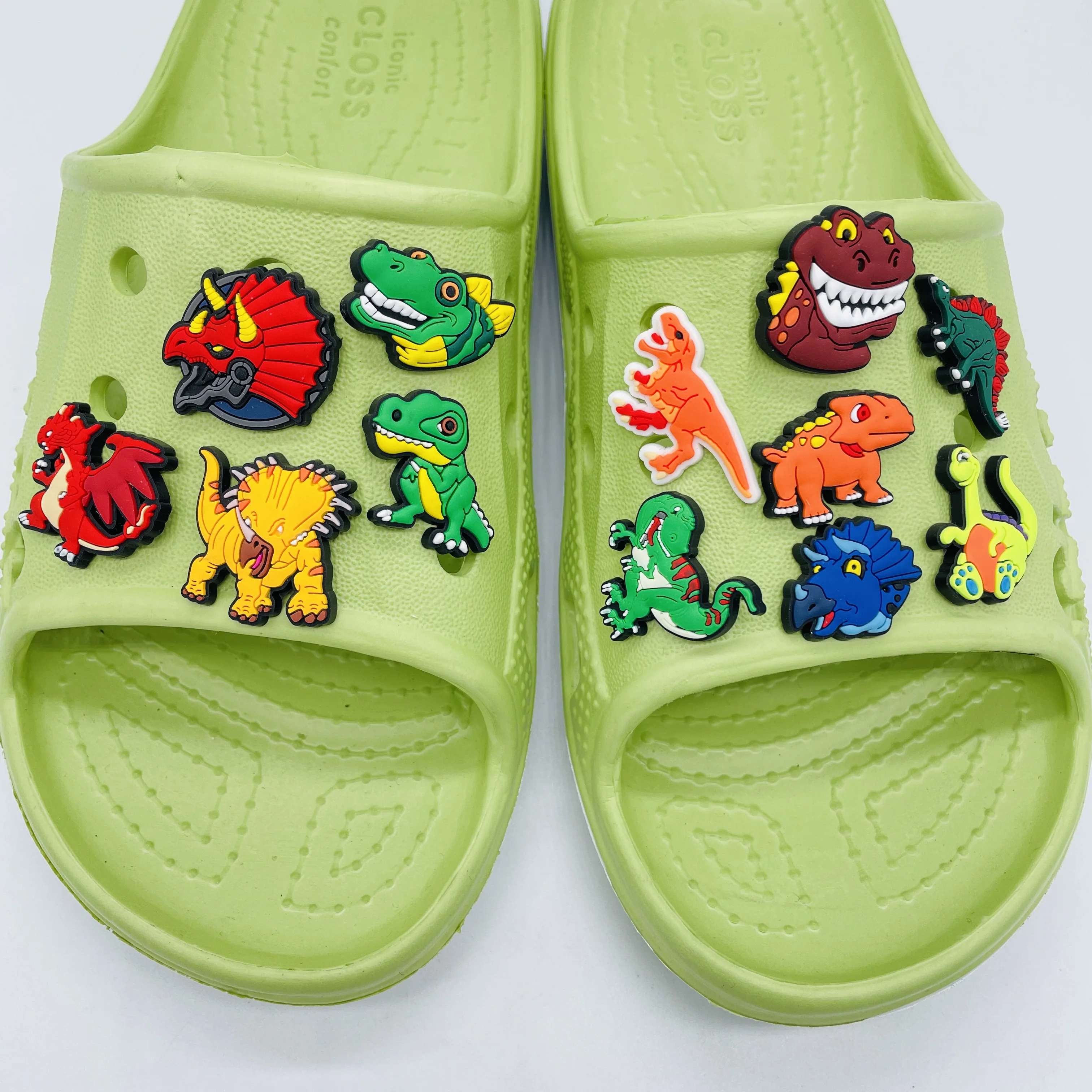 

Custom new fashion shoe decoration charm in and out Restaurant croc charm High quality croc shoe charm for wholesale, Picture