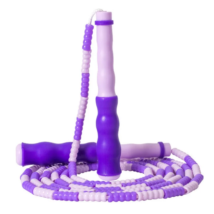 

Students Children Training Beads PVC Skipping Jump Rope Bamboo Joint Skip Rope, Customized color