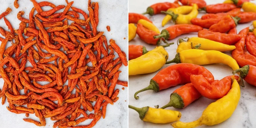 Habaneros in food dehydrator tray