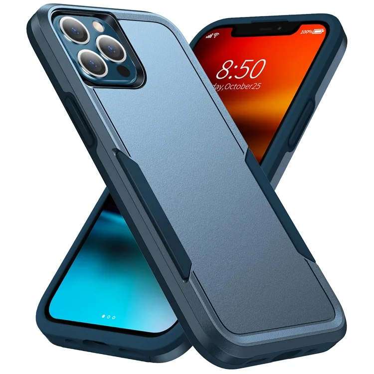 

Good Quality Durable Shock Proof Cover Matte TPU PC Phone Case For iPhone 11 12 13 Pro Max, Colors optional