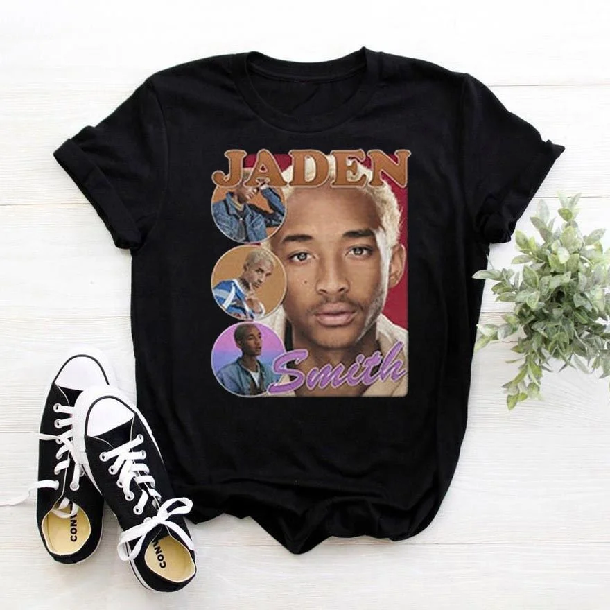 

New Design Hip Hop Jaden Smith Big Printing Tshirt Oversized Super dry Quality Cotton Men's O Neck T-shirt