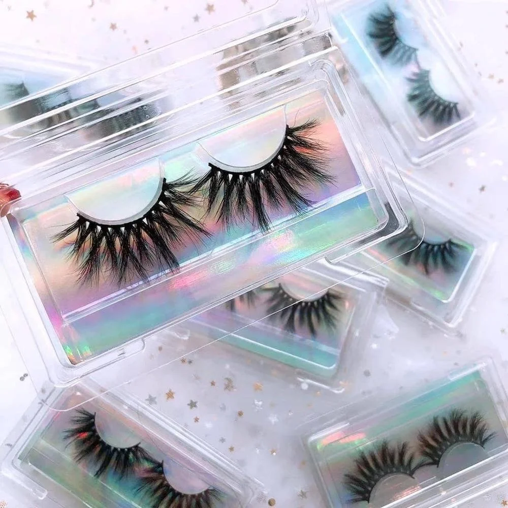 

private label handmade natural cheap 25mm 3d 5d strips mink siberian eyelashes vendor