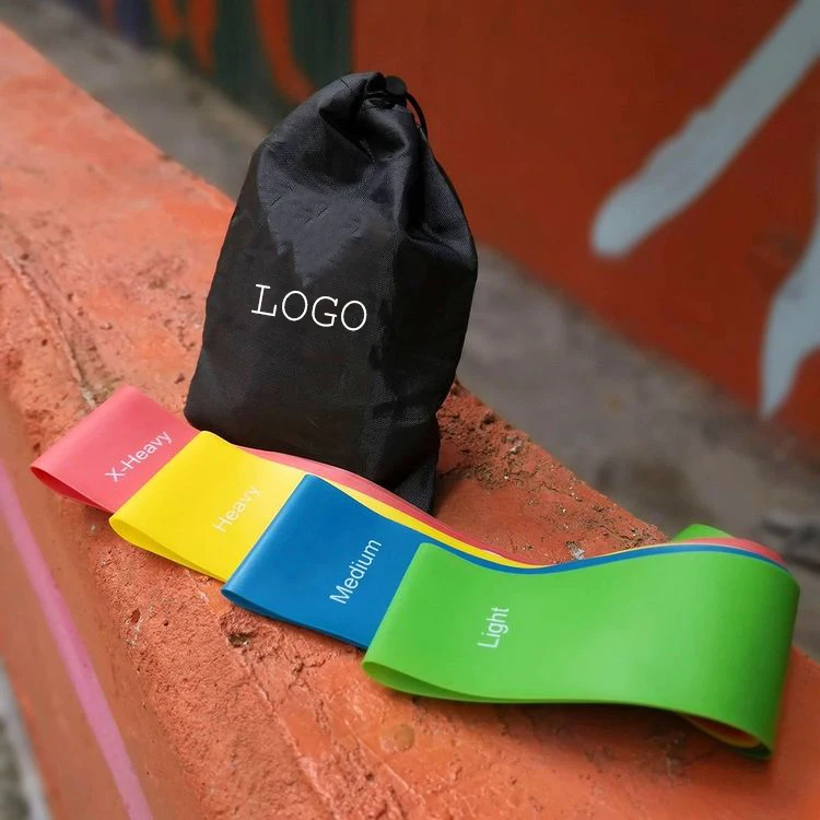 

Sport and entertainment elastic Loop fitness 100% Natural Latex band, Customized color