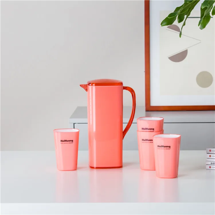 Wholesale household used drinkware multi-colored custom logo water jugs plastic water jug.jpg