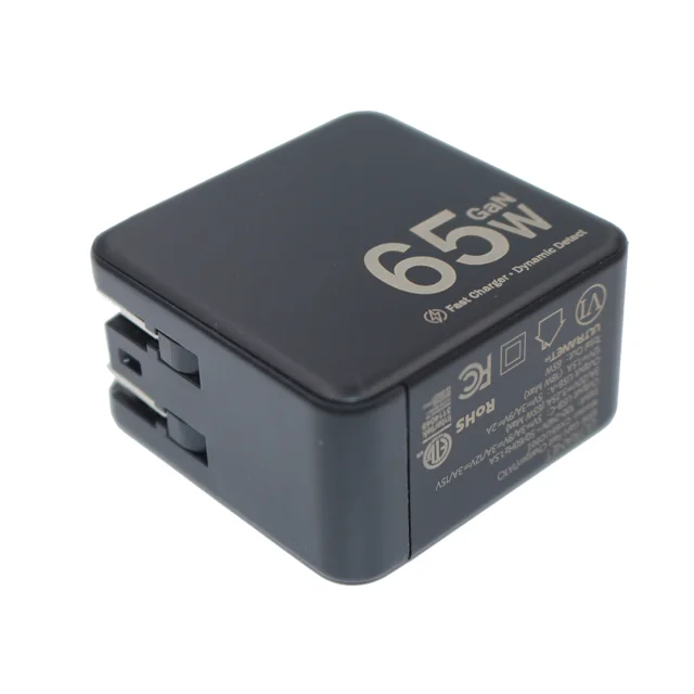 

Black Technology GaN 65W Power Adapter Multi-port USB Charger Type-C Fast Charging Charger