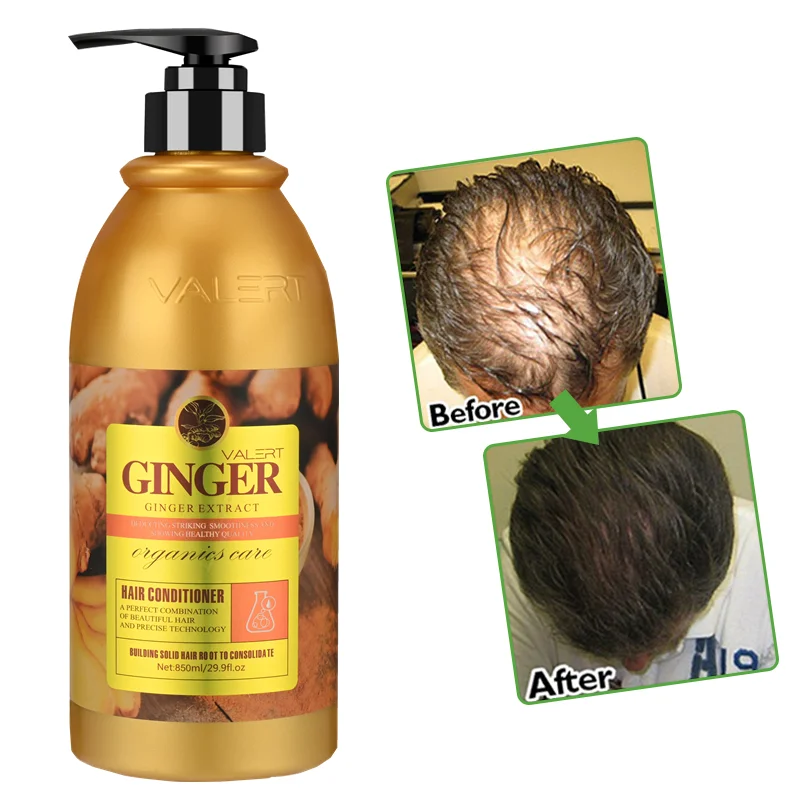 

Hair Treatment hot selling anti hair loss products natural organic ginger regrowth thickening shampoo
