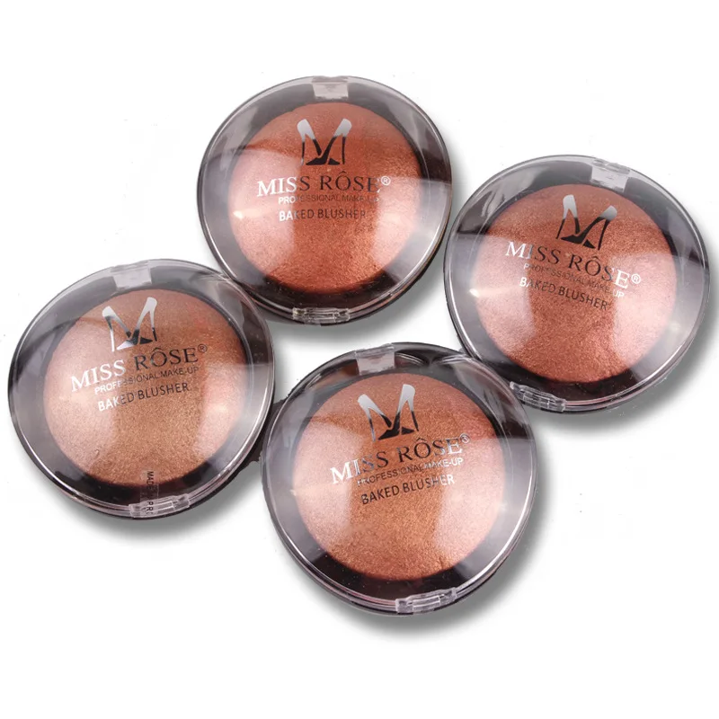 

Miss Rose 6 Color Roasting Powder Blush Easy To Color Matte Blusher