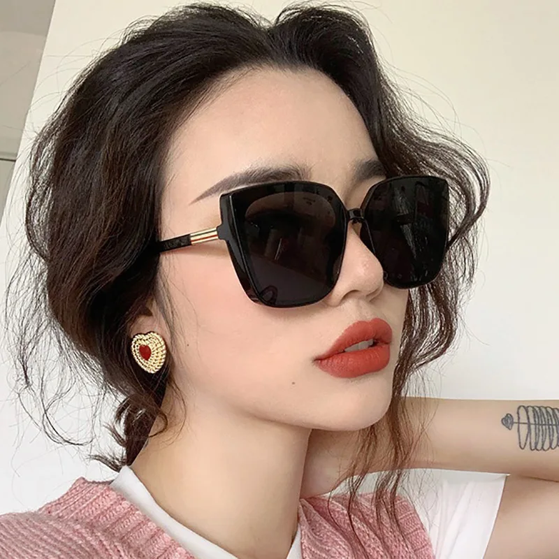 

Cateye Designer Sunglasses Women 2021 High Quality Retro Sunglasses Women Square Glasses Women/Men Luxury Oculos De Sol