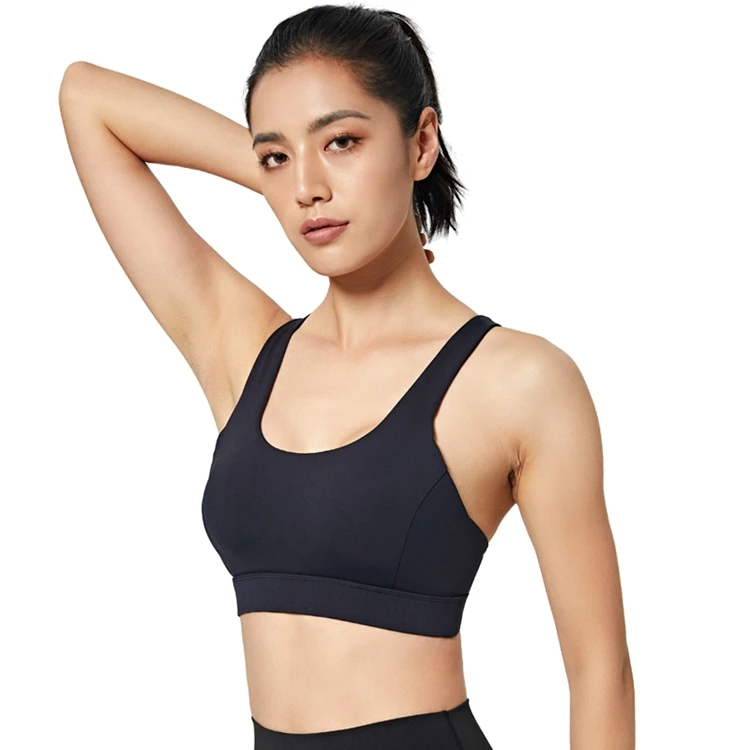 

Unique Design Hot Sale Fitness Running Sports Shockproof Sexy Yoga Bra