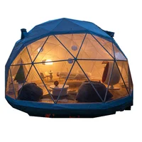 

Sgaier Luxury Heavy Duty White Geodesic Dome Tent Camping / Glamping Outdoor