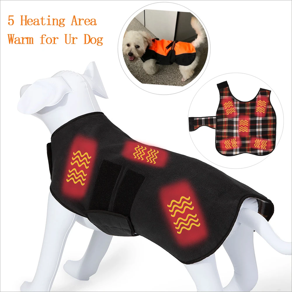 battery heated dog jacket