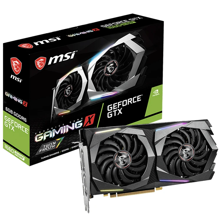 

MSI NVIDIA GTX 1660 Super Gaming X 6GB GDDR6 Gaming Graphics Card Mining Graphics Card