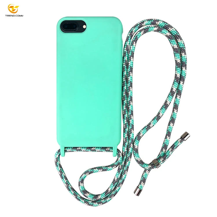 

Adjustable PPM Phone Neck Strap Strong Silicon Mobile Cases For iPhone 6-12 Pro Max