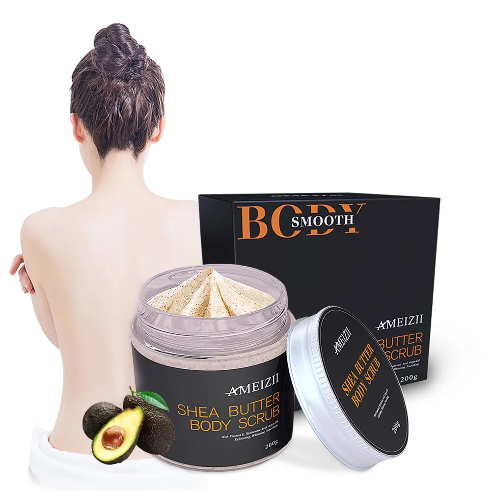 

Dropshipping Body Scrub Blanquear Exfoliante Corporal Skin Cleansing Bodyscrub Gommage Corps Whitening Exfoliating Bath Scrub