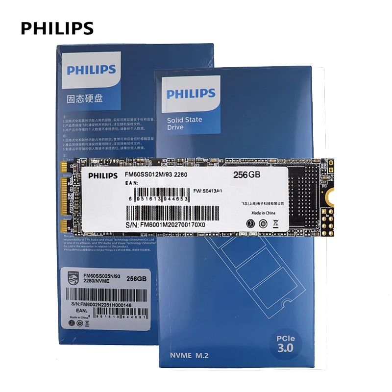 

Philips 20% off nvme m.2 2280 Internal SSD 128GB 256GB 512GB pcie hard disk 3.0 4.0 desktop ps5 1TB 2TB m2 solid state drive
