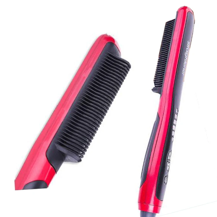 

Super modeling ability Straight hair comb, Black+red