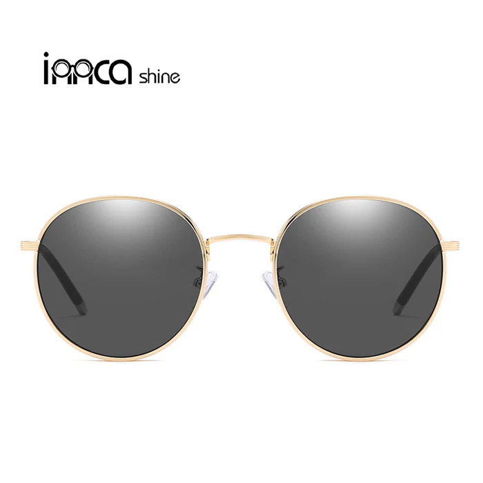 

Newest Retro Round Metal Frame Sunglasses Anti-UV Women Men Custom Fashion Sunglasses
