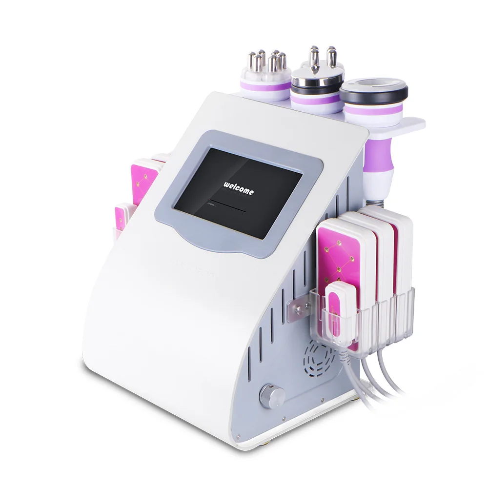 

6IN1 Unoisetion Cavitation RF Lipo Laser Slimming Machine