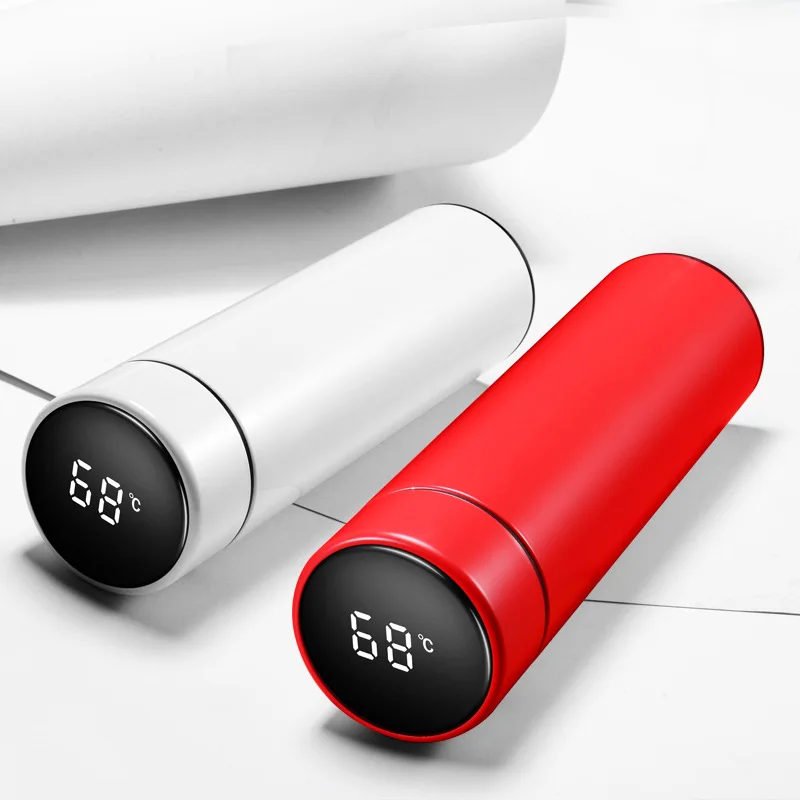 

2020 Everich LED touch temperature display stainless steel smart water bottle, Customized color
