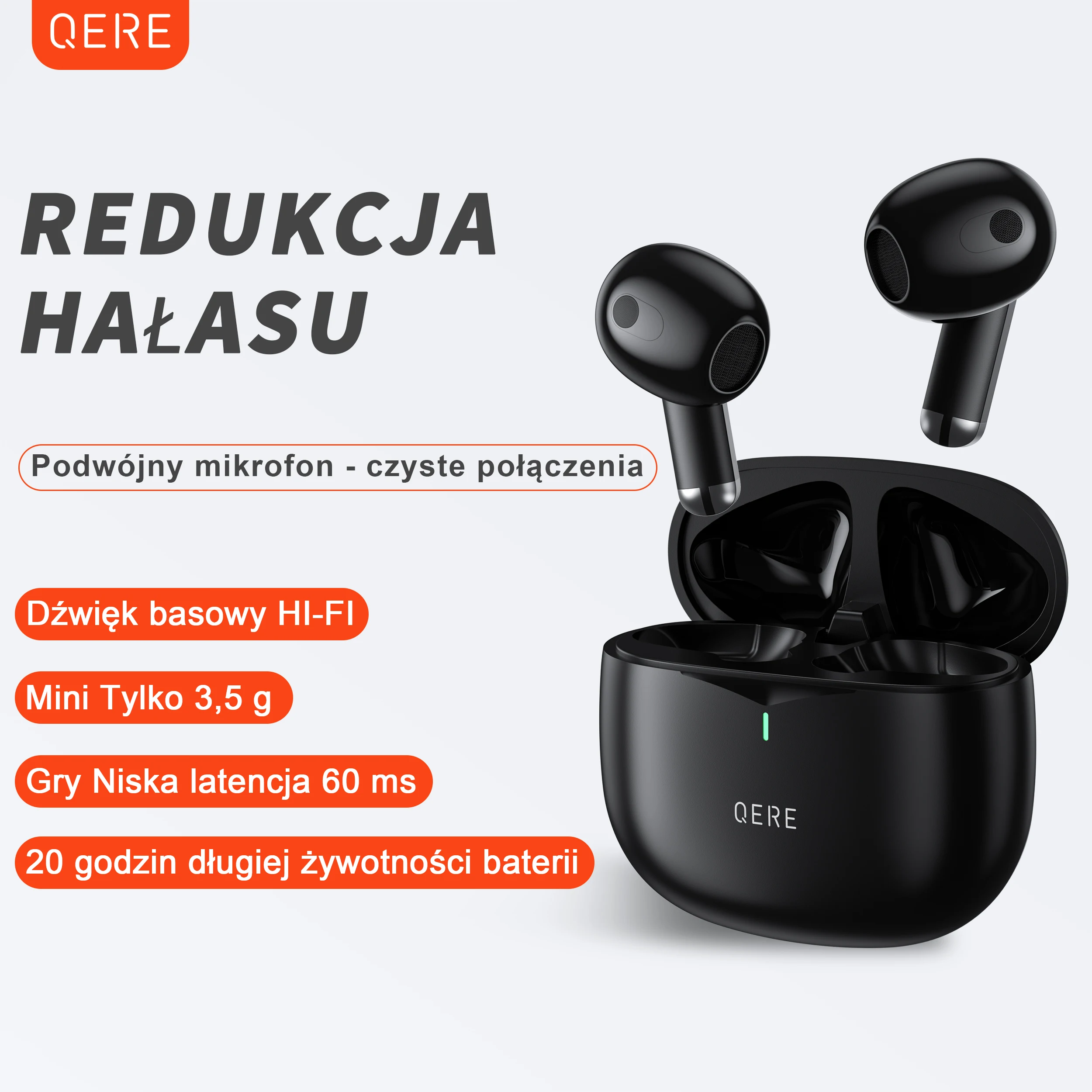 

Ship From Poland Wireless In Ear TWS Earbuds Wireless Bluetooth Earphones