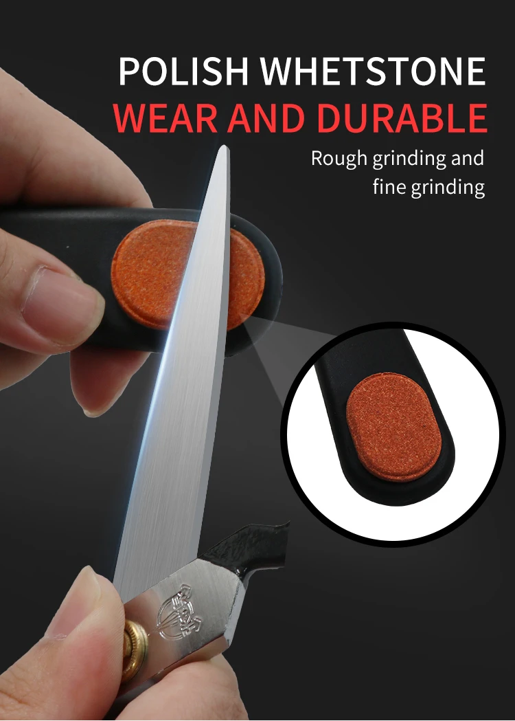 Multifunction Skate Sharpening Tool Ice Hockey Skate Sharpener Ceramic