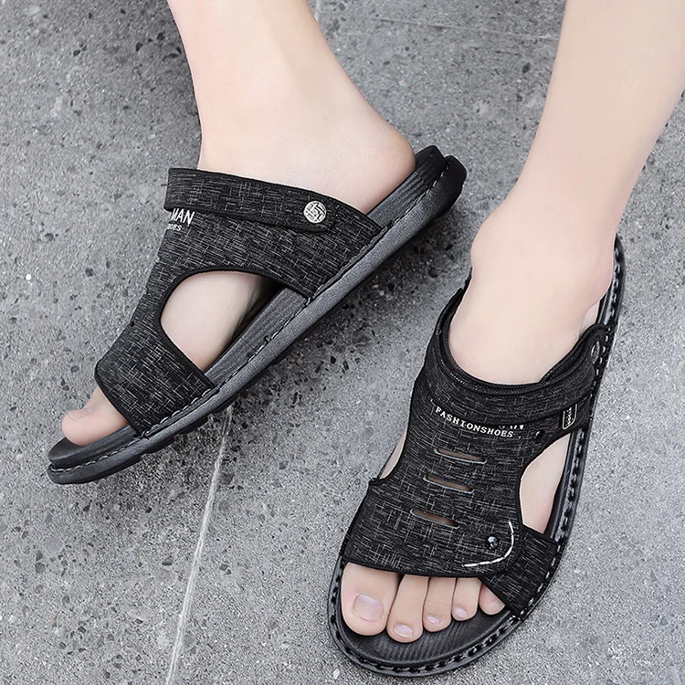 

high quality slippers designer summer flat slip on beach sandals 2021 outdoor sandals for men