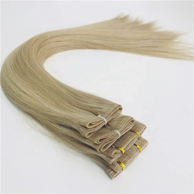 

New Product 2019 Comfortable Flat Weft Full Cuticle Aligned Virgin Human Hair