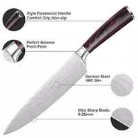 

Handmade laser Damascus Chef Knife Pakistan