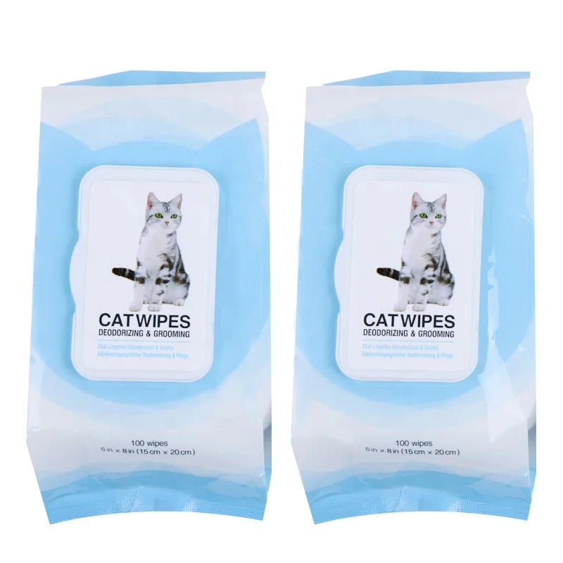 Organic Cat Paw Ear Eye Tooth Clean Grooming Wet Pet Wipes Buy Wet